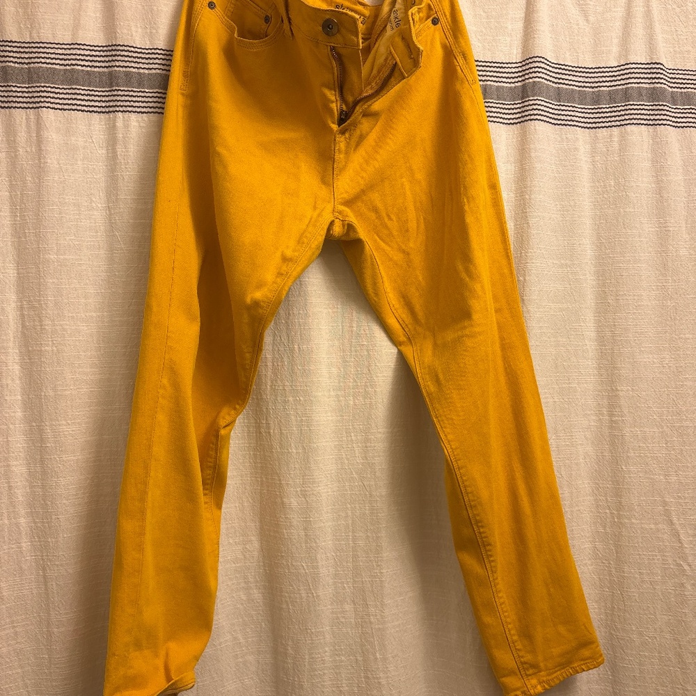 Jeans (Skinny, Yellow)